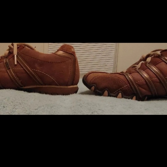 Skechers Suede Saddle Shoes Size 8 - Picture 7 of 7